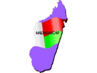 Sticker Custom Preview Image #086691 Maps Countries Madagascar2