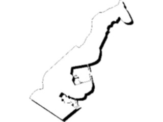 Sticker Custom Preview Image #086720 Maps Countries Monaco3