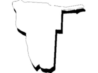 Sticker Custom Preview Image #086735 Maps Countries Namibia3
