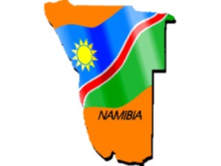 Sticker Custom Preview Image #086736 Maps Countries Namibia4
