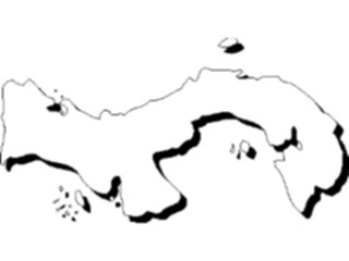 Sticker Custom Preview Image #086784 Maps Countries Panama4