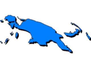 Sticker Custom Preview Image #086787 Maps Countries Papua New Guinea2