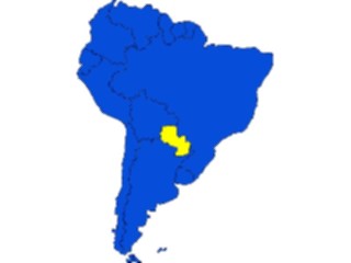 Sticker Custom Preview Image #086795 Maps Countries Paraguay5