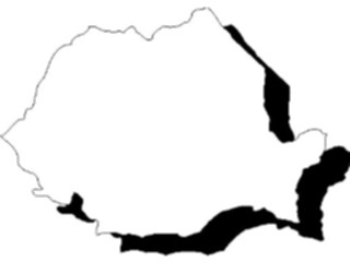 Sticker Custom Preview Image #086822 Maps Countries Romania3