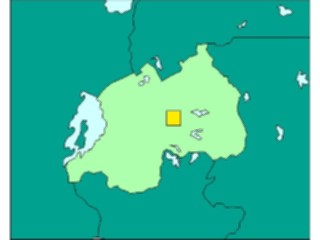 Sticker Custom Preview Image #086827 Maps Countries Rwanda1