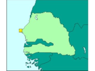 Sticker Custom Preview Image #086836 Maps Countries Senegal1