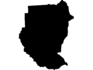 Sticker Custom Preview Image #086874 Maps Countries Sudan2