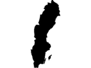 Sticker Custom Preview Image #086883 Maps Countries Sweden2