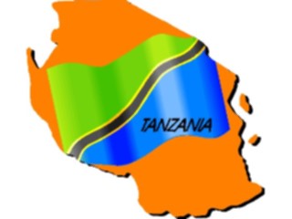Sticker Custom Preview Image #086910 Maps Countries Tanzania2