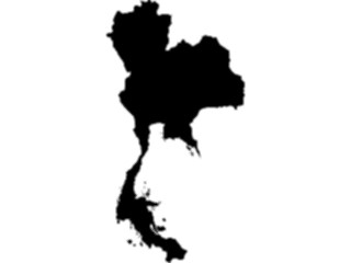 Sticker Custom Preview Image #086913 Maps Countries Thailand3