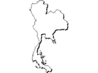 Sticker Custom Preview Image #086914 Maps Countries Thailand4