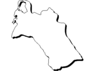 Sticker Custom Preview Image #086931 Maps Countries Turkmenistan3