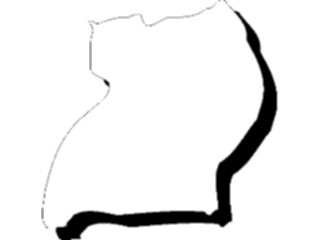 Sticker Custom Preview Image #086935 Maps Countries Uganda3