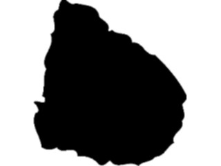 Sticker Custom Preview Image #086950 Maps Countries Uruguay2