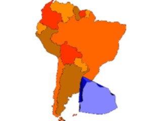 Sticker Custom Preview Image #086952 Maps Countries Uruguay4