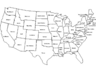 Sticker Custom Preview Image #086954 Maps Countries U S A02