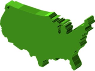 Sticker Custom Preview Image #086956 Maps Countries U S A04