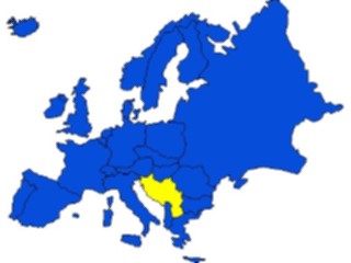 Sticker Custom Preview Image #086996 Maps Countries Yugoslavia4