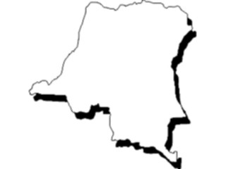 Sticker Custom Preview Image #086999 Maps Countries Zaire3