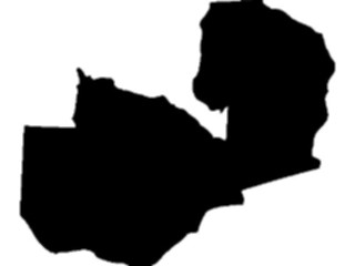 Sticker Custom Preview Image #087002 Maps Countries Zambia2
