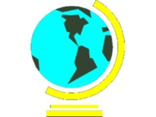 Sticker Custom Preview Image #087015 Maps Globes World Globe05