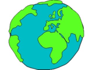 Sticker Custom Preview Image #087044 Maps Globes World Globe Cartoon01