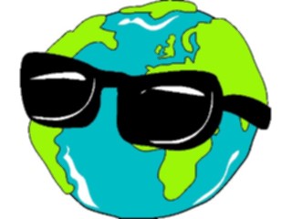 Sticker Custom Preview Image #087046 Maps Globes World Globe Cartoon03