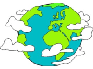 Sticker Custom Preview Image #087047 Maps Globes World Globe Cartoon04