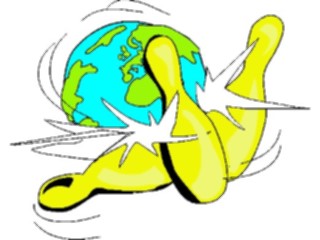 Sticker Custom Preview Image #087065 Maps Globes World Globe Cartoon22