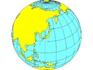 Sticker Custom Preview Image #087078 Maps Globes World Japan