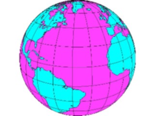 Sticker Custom Preview Image #087081 Maps Globes World North Atlantic