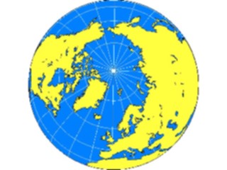 Sticker Custom Preview Image #087082 Maps Globes World North Pole