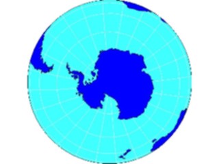 Sticker Custom Preview Image #087088 Maps Globes World South Pole