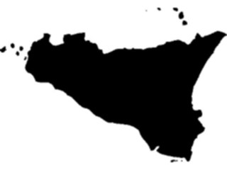 Sticker Custom Preview Image #087145 Maps Miscellaneous Europe Sicily1