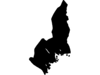 Sticker Custom Preview Image #087173 Maps Sweden Norrbotten1