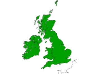 Sticker Custom Preview Image #087206 Maps United Kingdom British Isles8