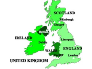 Sticker Custom Preview Image #087208 Maps United Kingdom British Isles Counties