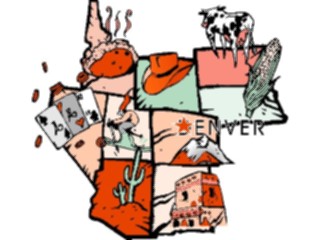 Sticker Custom Preview Image #087251 Maps U S A Regions Rocky Mtn States3