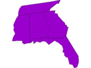 Sticker Custom Preview Image #087280 Maps U S A Regions Zip Codes3