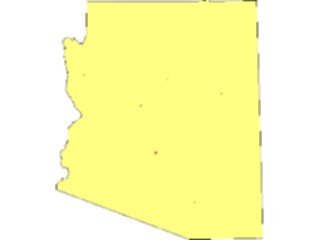 Sticker Custom Preview Image #087313 Maps U S A States Arizona02