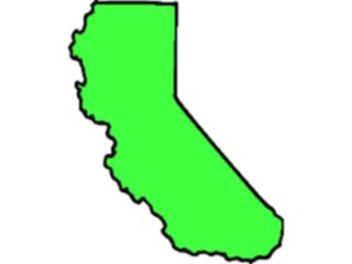 Sticker Custom Preview Image #087349 Maps U S A States California13