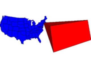 Sticker Custom Preview Image #087370 Maps U S A States Connecticut08