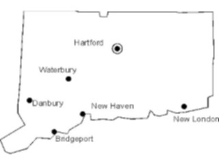 Sticker Custom Preview Image #087375 Maps U S A States Connecticut13