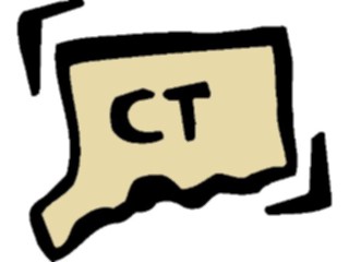 Sticker Custom Preview Image #087376 Maps U S A States Connecticut14