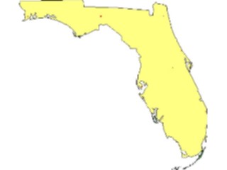 Sticker Custom Preview Image #087393 Maps U S A States Florida02