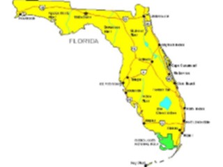 Sticker Custom Preview Image #087396 Maps U S A States Florida05