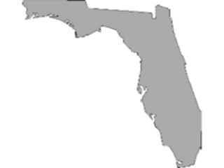 Sticker Custom Preview Image #087401 Maps U S A States Florida10