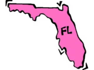 Sticker Custom Preview Image #087404 Maps U S A States Florida13