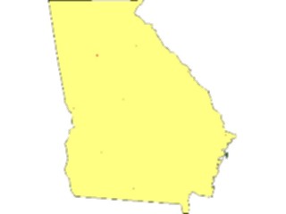 Sticker Custom Preview Image #087406 Maps U S A States Georgia02