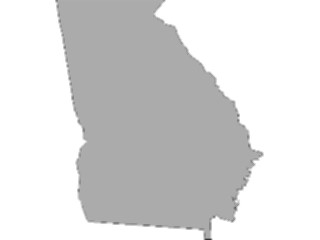 Sticker Custom Preview Image #087414 Maps U S A States Georgia10